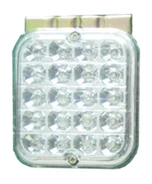 ไฟท้าย LED เหลี่ยม 16 จุด สีขาว