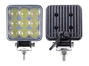 สปอตไลท์ LED เหลี่ยม 12-24V ขาว 9 จุด