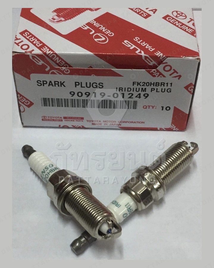 หัวเทียน TOYOTA CAMRY HYBRID LEXUS GS IS แท้ — เบอร์ร้าน K-90919-01249