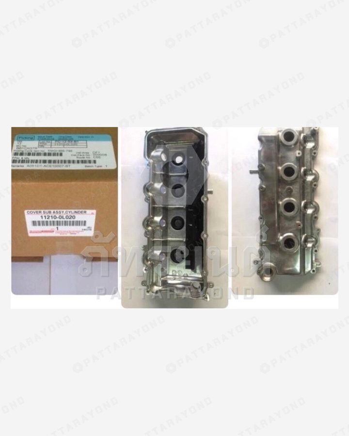 ฝาครอบวาล์วอลูมิเนียม TOYOTA VIGO 1KD-2KD