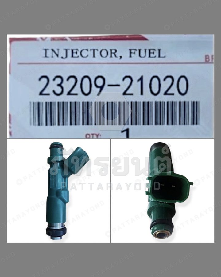 หัวฉีด TOYOTA VIOS PRIUS แท้ — เบอร์ร้าน K-23209-21020