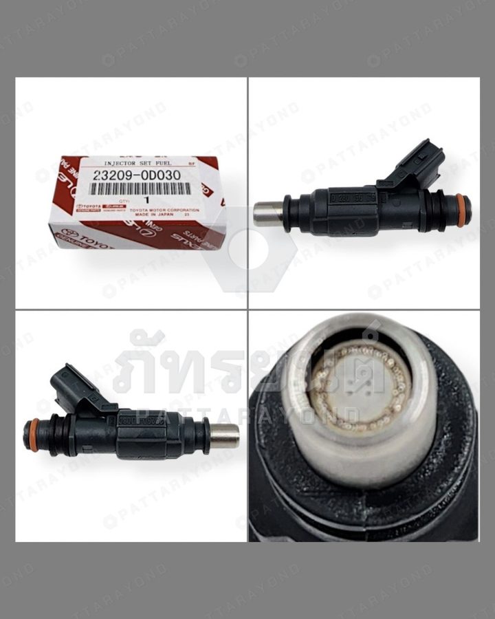หัวฉีด TOYOTA ALTIS 1.6 แท้ — เบอร์ร้าน K-23209-0D030