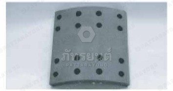 ผ้าเบรค DAEWOO BUS รุ่นรูใหญ่ หลัง 216*18-190 COMPACT