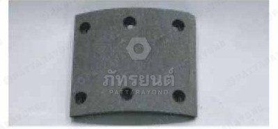 ผ้าเบรครถจีน HIGER (บัส) 6 เมตร / FK 415 ® หน้า/หลัง 130*13-140 COMPACT