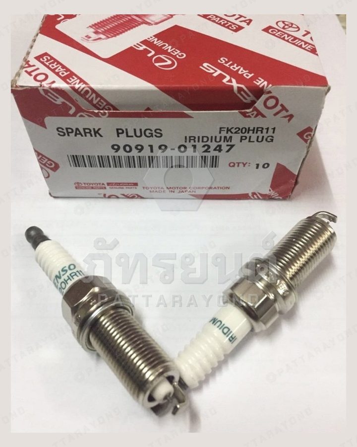 หัวเทียน TOYOTA VIGO เบนซิน 2TR แท้ — เบอร์ร้าน K-90919-01247