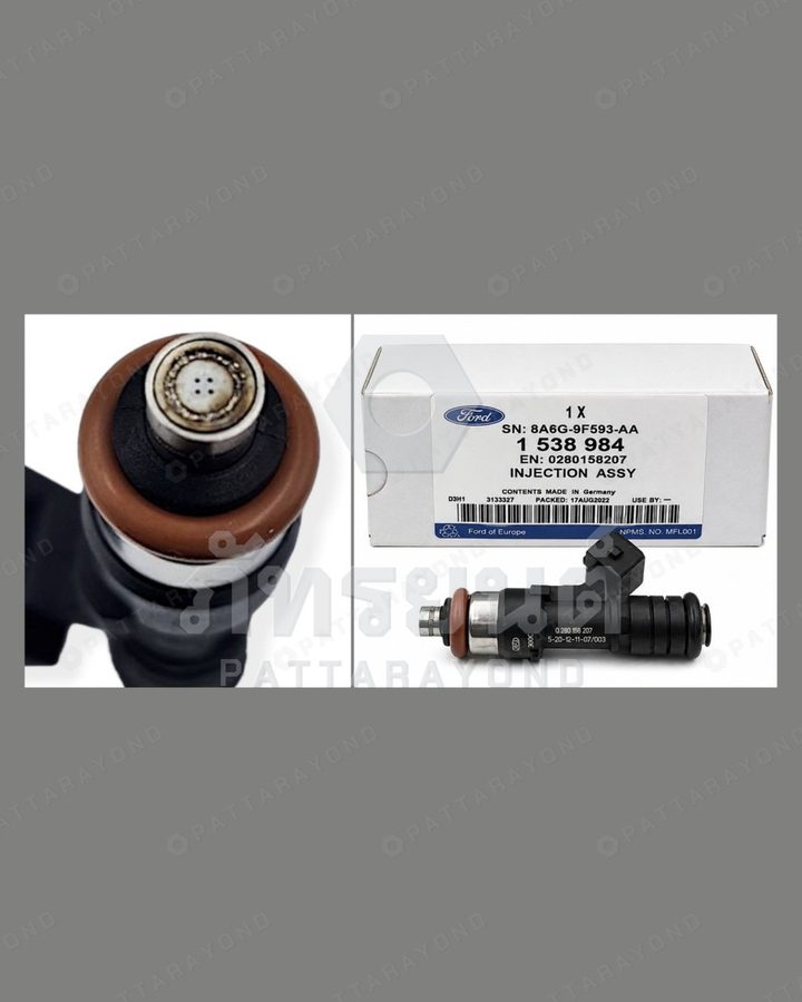 หัวฉีด FORD FIESTA 1.4-1.6 แท้ — เบอร์ร้าน K-8A6G-9F593-AA