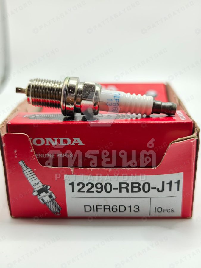 หัวเทียนHONDA DIFR6D130 BIO,BRV,JAZZ,CITY — เบอร์ร้าน H-12290-RB0-J11