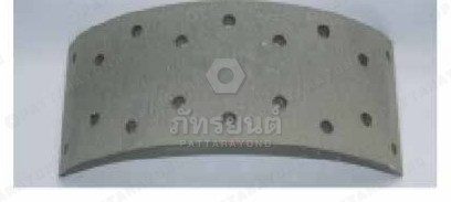 ผ้าเบรคหลัง ISUZU BD60(200HP)-139*12.0-378-C-2A