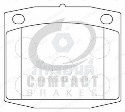ผ้าดิสเบรค DATSAN SUNNY 1200-1400 CC,B-310