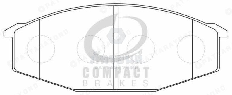 ผ้าดิสเบรค TOYOTA CROWN MS 80-100,N/S E23