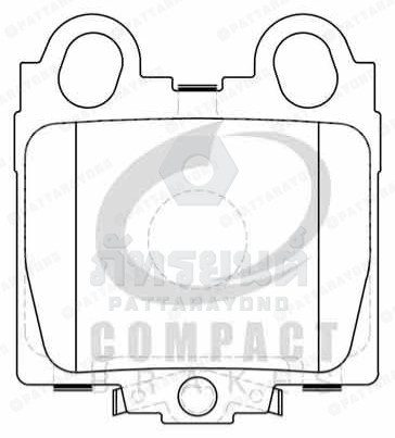 ผ้าดิสเบรค TOYOTA CROWN-JZS173
