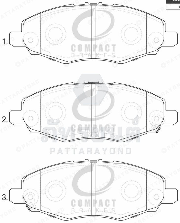 ผ้าดิสเบรคหน้า TOYOTA INNOVA 2.0,2.5-04