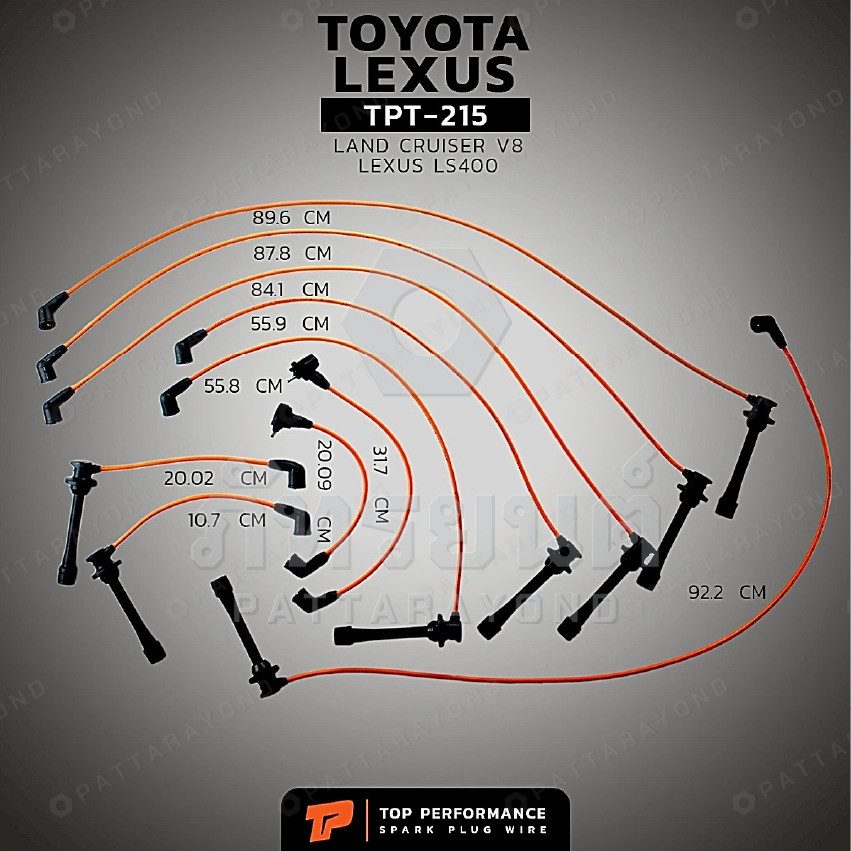 สายหัวเทียน TOYOTA LAND CRUISER V8